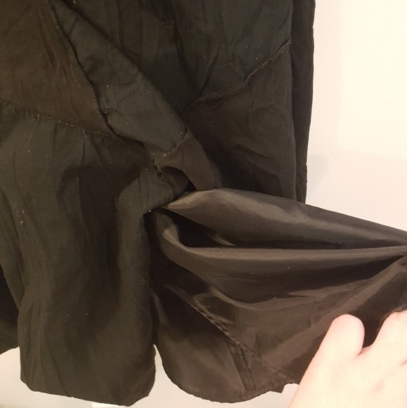 Linea Domani Black Boho skirt - Picture 5 of 7